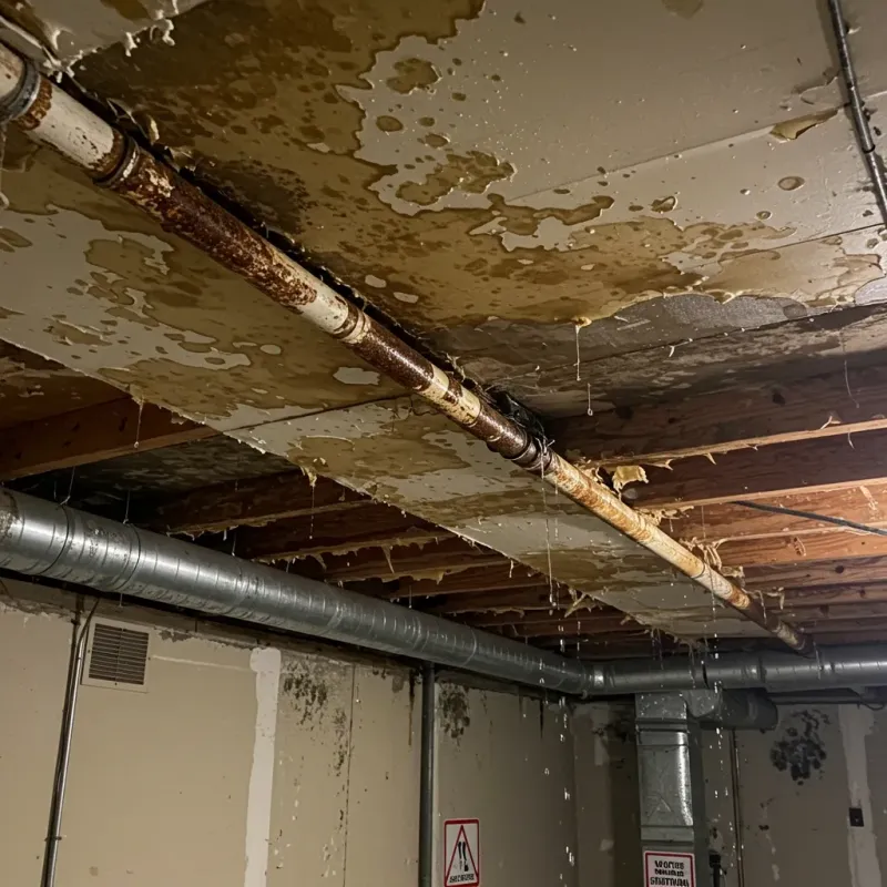 Ceiling Water Damage Repair in Trafalgar, IN